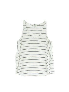 Joie Nautical Striped Silk Tank Top